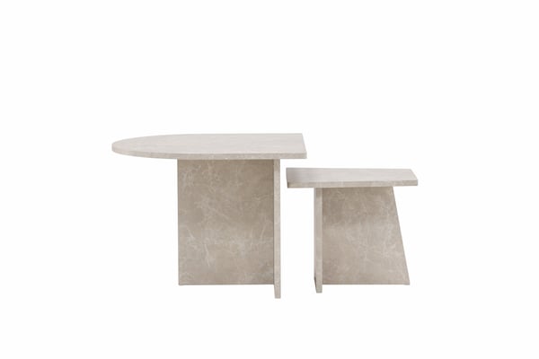 Sohvapöytä, Sala, 60x60 cm, Beige