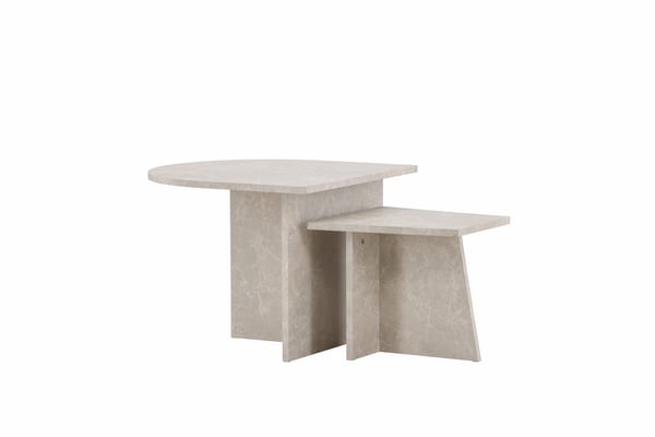 Sohvapöytä, Sala, 60x60 cm, Beige