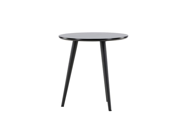 Sivupöytä, Askim, ⌀48 cm, Musta