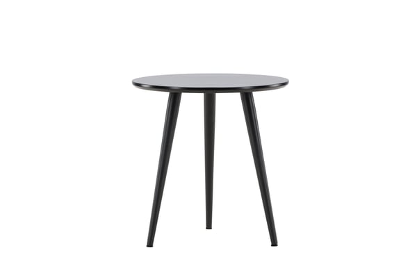 Sivupöytä, Askim, ⌀48 cm, Musta