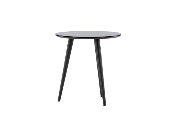 Sivupöytä, Askim, ⌀48 cm, Musta