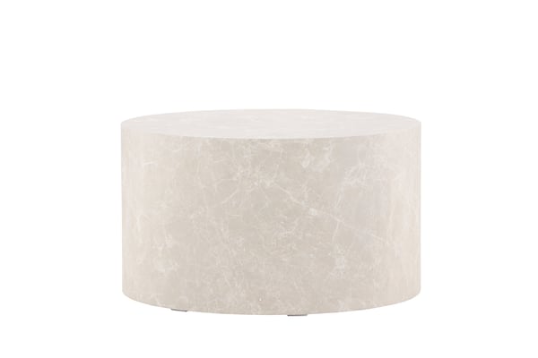 Sohvapöytä, York, ⌀80 cm, Beige
