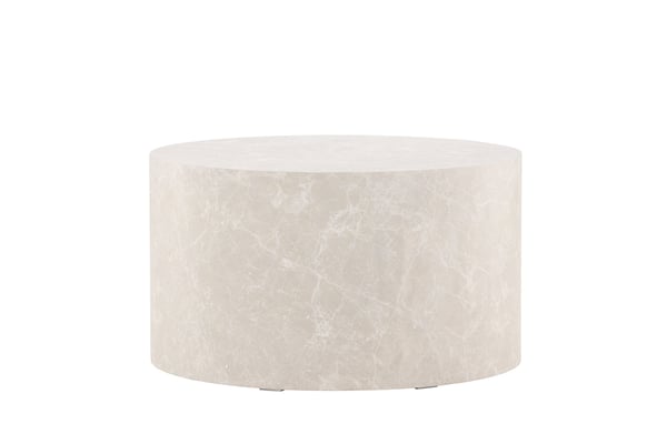 Sohvapöytä, York, ⌀80 cm, Beige