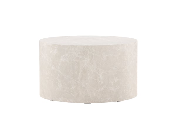 Sohvapöytä, York, ⌀80 cm, Beige