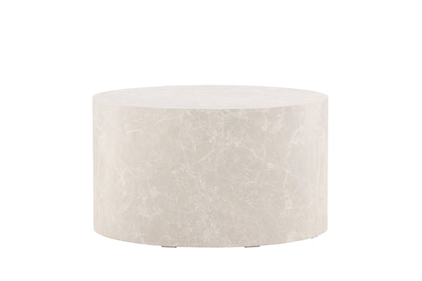 Sohvapöytä, York, ⌀80 cm, Beige