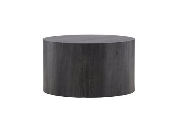 Sohvapöytä, York, ⌀80 cm, Musta