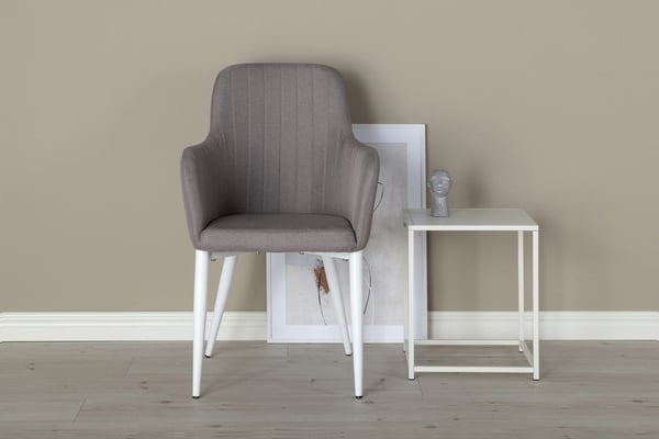 Tuoli, Comfort 2 kpl, 61x58x92 cm, Harmaa