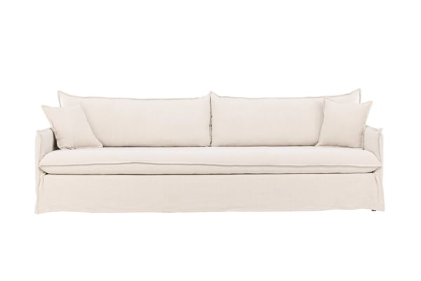 4-paikkainen sohva, Nova, 275x90 cm, beige
