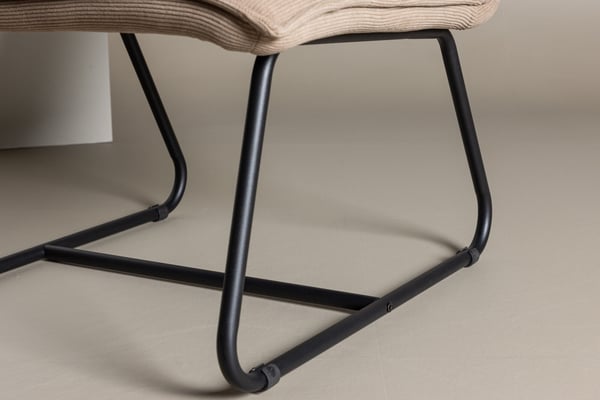 Lounge-tuoli, Madison, 77x59x79 cm, Ruskea