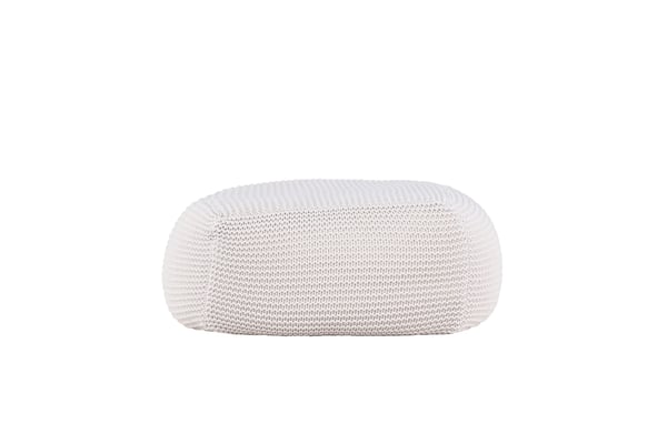 Pouf, Luca, 60x60 cm, Kermanvärinen