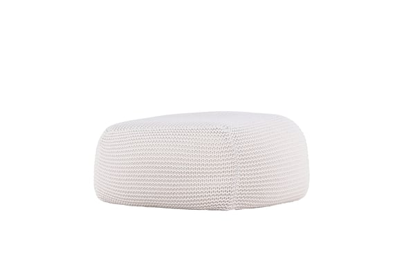 Pouf, Luca, 60x60 cm, Kermanvärinen