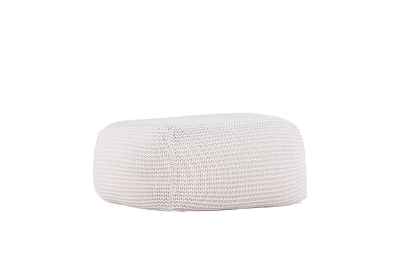 Pouf, Luca, 60x60 cm, Kermanvärinen