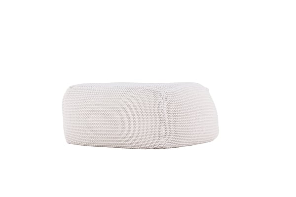Pouf, Luca, 60x60 cm, Kermanvärinen
