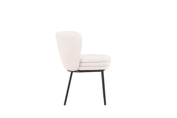 Ruokatuoli, Agnes 2 kpl, 56,5x46,5x76,5 cm, Valkoinen