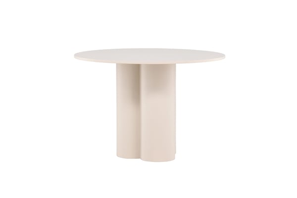 Ruokapöytä, Olivia, ⌀110 cm, Beige