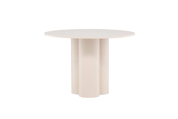 Ruokapöytä, Olivia, ⌀110 cm, Beige