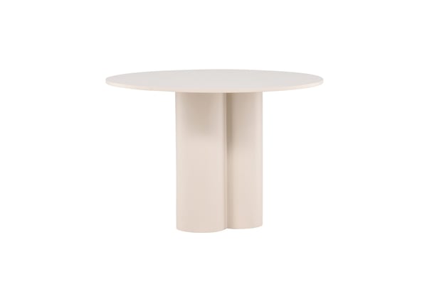 Ruokapöytä, Olivia, ⌀110 cm, Beige