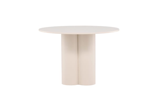 Ruokapöytä, Olivia, ⌀110 cm, Beige