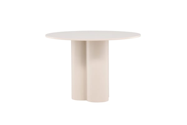 Ruokapöytä, Olivia, ⌀110 cm, Beige