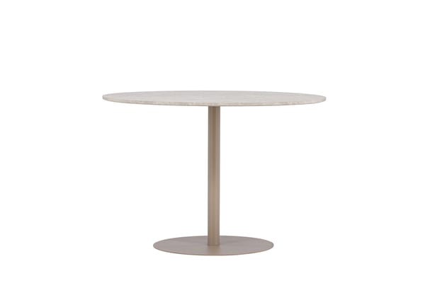 Ruokapöytä, Lycke, ⌀110 cm, Beige