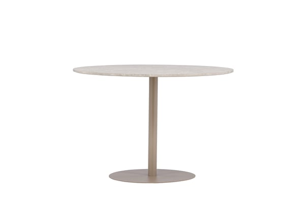 Ruokapöytä, Lycke, ⌀110 cm, Beige
