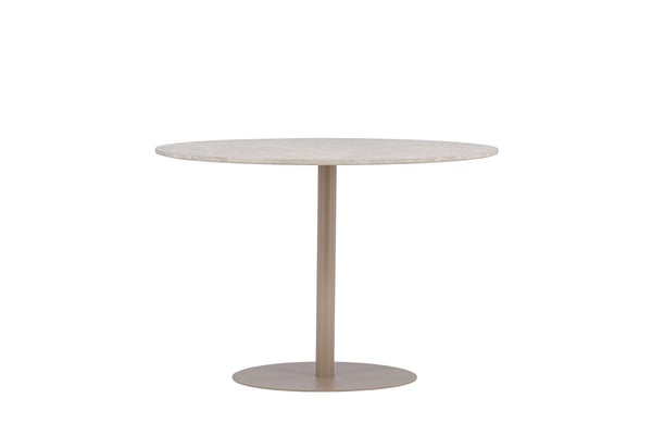 Ruokapöytä, Lycke, ⌀110 cm, Beige