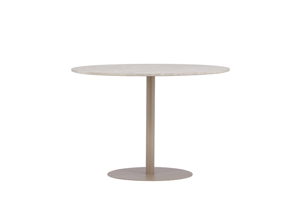 Ruokapöytä, Lycke, ⌀110 cm, Beige