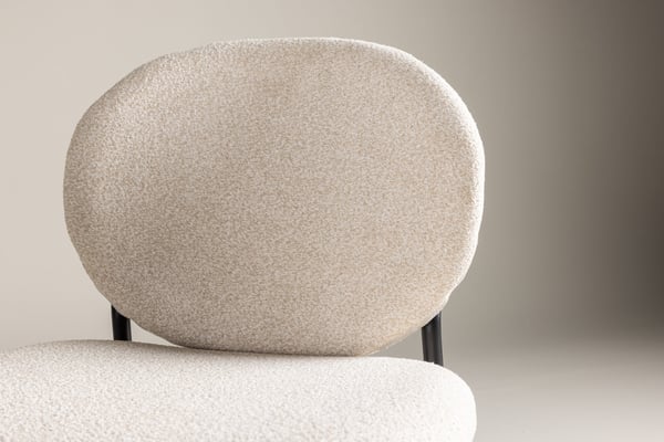 Ruokatuoli, Vault, 55x48.5x78.5 cm, Beige