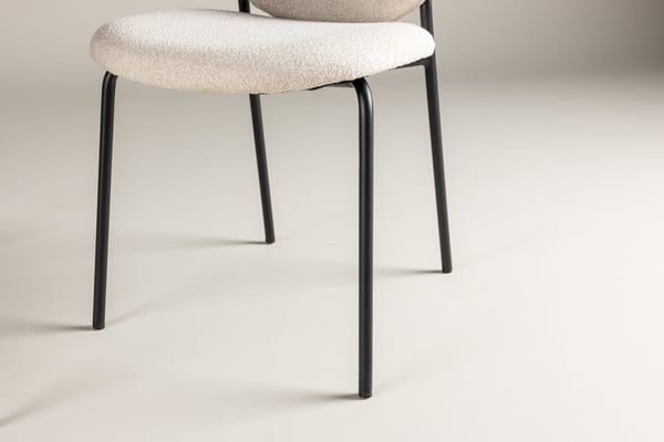 Ruokatuoli, Vault, 55x48.5x78.5 cm, Beige