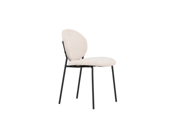 Ruokatuoli, Vault, 55x48.5x78.5 cm, Beige
