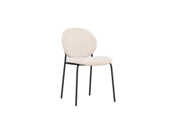 Ruokatuoli, Vault, 55x48.5x78.5 cm, Beige