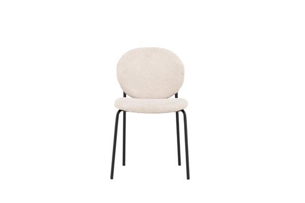 Ruokatuoli, Vault, 55x48.5x78.5 cm, Beige