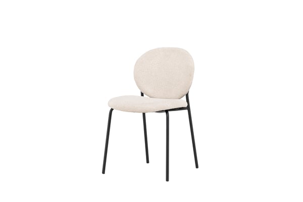 Ruokatuoli, Vault, 55x48.5x78.5 cm, Beige