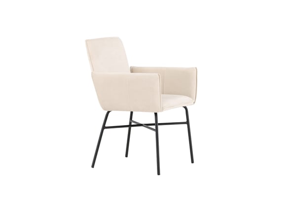 Ruokatuoli, Petra, 59x56x86 cm, Beige