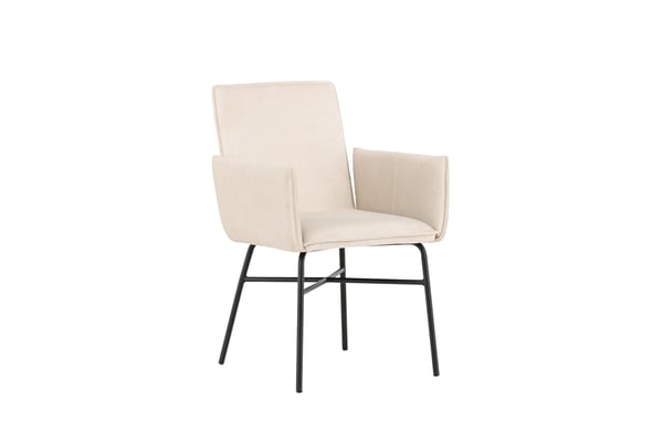 Ruokatuoli, Petra, 59x56x86 cm, Beige