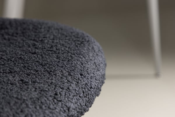 Ruokatuoli, Polar, 53x88x46 cm, Musta