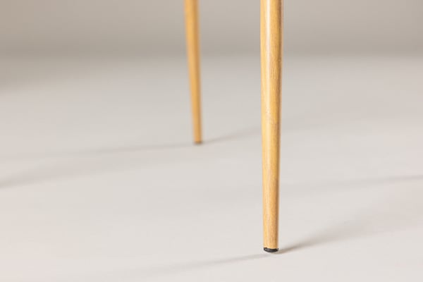 Ruokatuoli, Modesto 2-pack, 55x50x81 cm, Ruskea