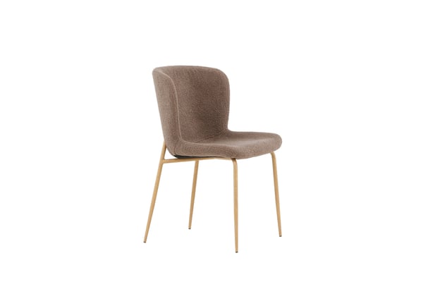 Ruokatuoli, Modesto 2-pack, 55x50x81 cm, Ruskea