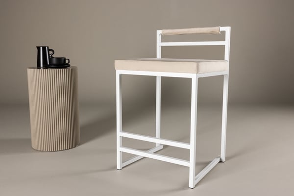 Baarituoli, Opelika, 42x46.5x80.5 cm, Beige