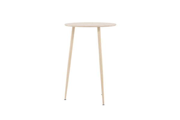 Baari pöytä, Plaza, ⌀70 cm, valkopesu