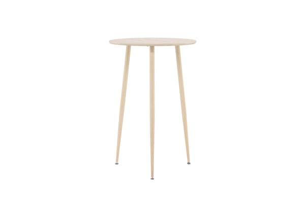 Baari pöytä, Plaza, ⌀70 cm, valkopesu