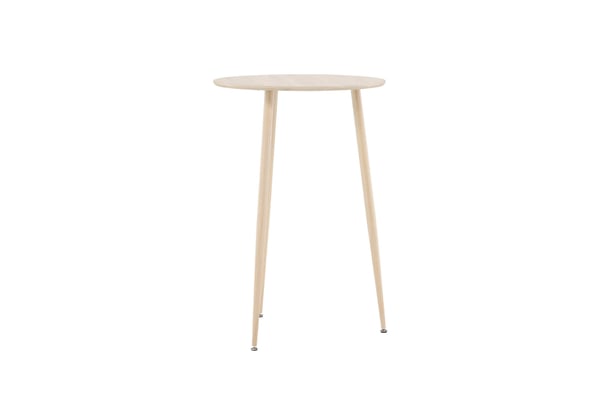 Baari pöytä, Plaza, ⌀70 cm, valkopesu