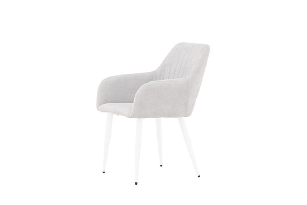 Ruokatuoli, Comfort, 62,5x50x83,5 cm, Vaaleanharmaa