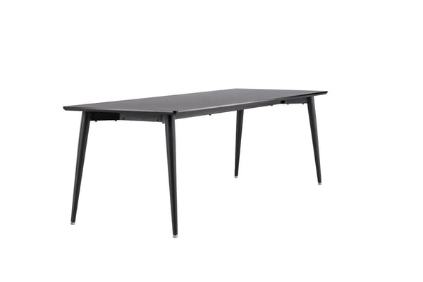 Ruokapöytä, Ellis, 85x230 cm, Musta
