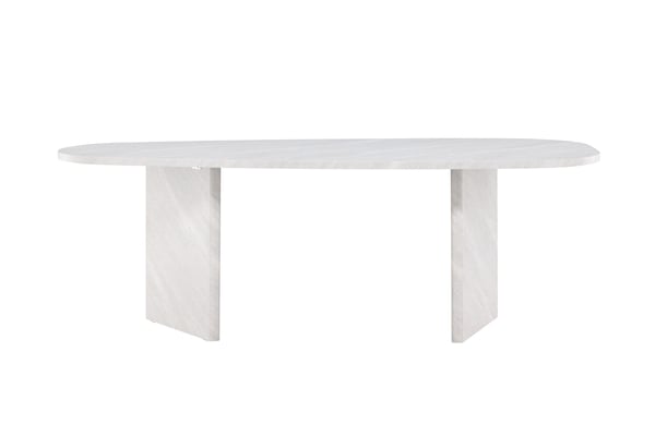 Ruokapöytä, Grönvik, 220x100 cm, Valkoinen