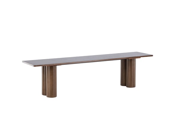 Ruokapenkki, Olivia, 180x45x40 cm, Mocca