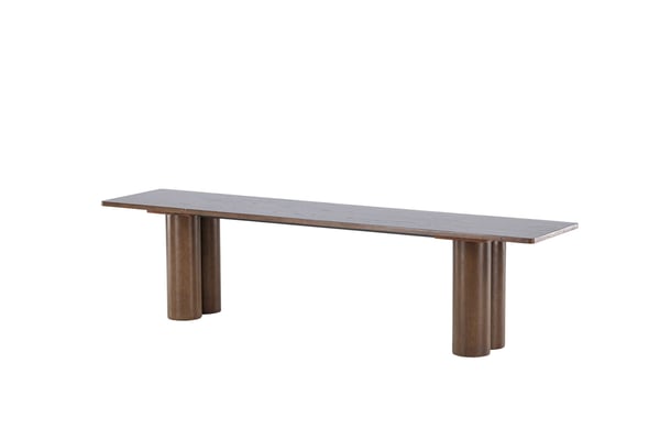 Ruokapenkki, Olivia, 180x45x40 cm, Mocca