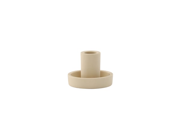 Kynttilänjalka, Ceco, L11xK6 cm, Beige