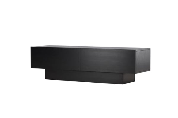 TV-taso, Cuenca, 160x45 cm, Musta