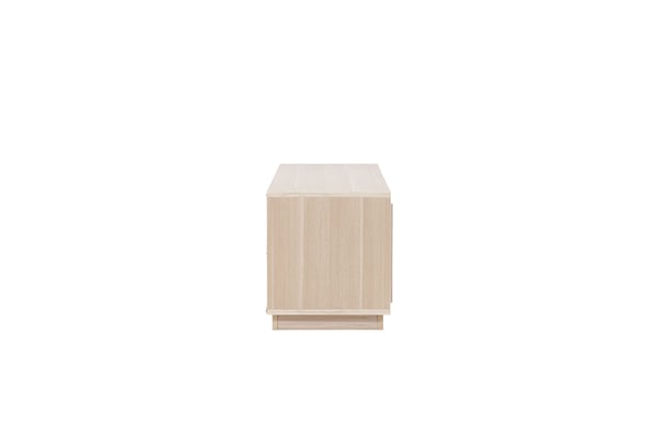 TV-taso, Lugo, 180x45 cm, valkolakattu